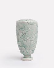 Carved Lotus Vase