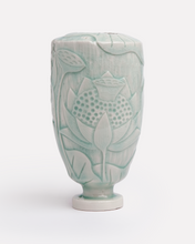 Carved Lotus Vase